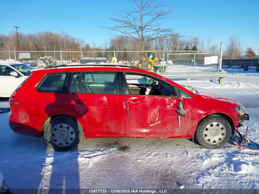 2015 Volkswagen Golf Sportwagon 2.0 Tdi Comfortline/2.0 Tdi Highline/2.0 Tdi Trendline VIN: 3VWCA7AU4FM514036 Lot: 12477733