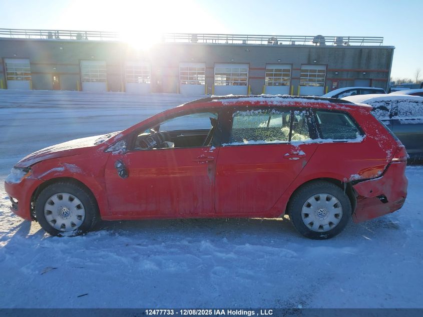 2015 Volkswagen Golf Sportwagon 2.0 Tdi Comfortline/2.0 Tdi Highline/2.0 Tdi Trendline VIN: 3VWCA7AU4FM514036 Lot: 12477733