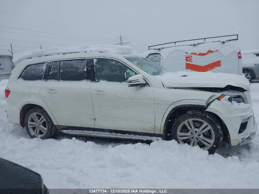 2013 Mercedes-Benz Gl 550 4Matic VIN: 4JGDF7DE7DA163240 Lot: 12477734