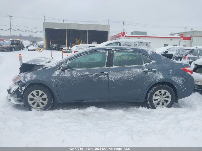 2015 Toyota Corolla Ce VIN: 2T1BURHE0FC355606 Lot: 12477759