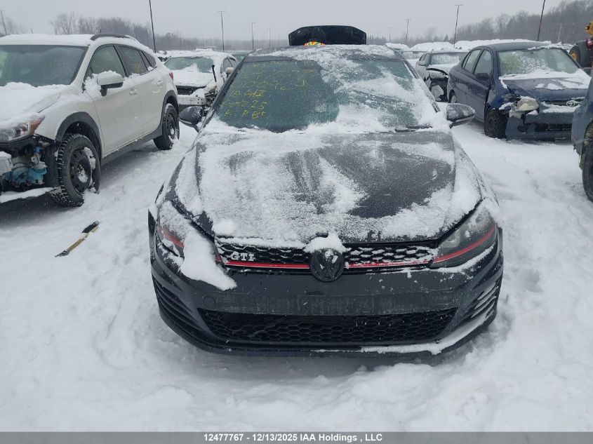 2015 Volkswagen Gti VIN: 3VW5T7AU3FM000424 Lot: 12477767