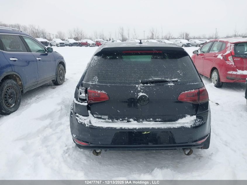 2015 Volkswagen Gti VIN: 3VW5T7AU3FM000424 Lot: 12477767