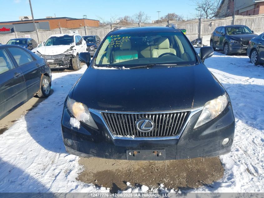 2011 Lexus Rx 350 VIN: 2T2BK1BA4BC107023 Lot: 12477776