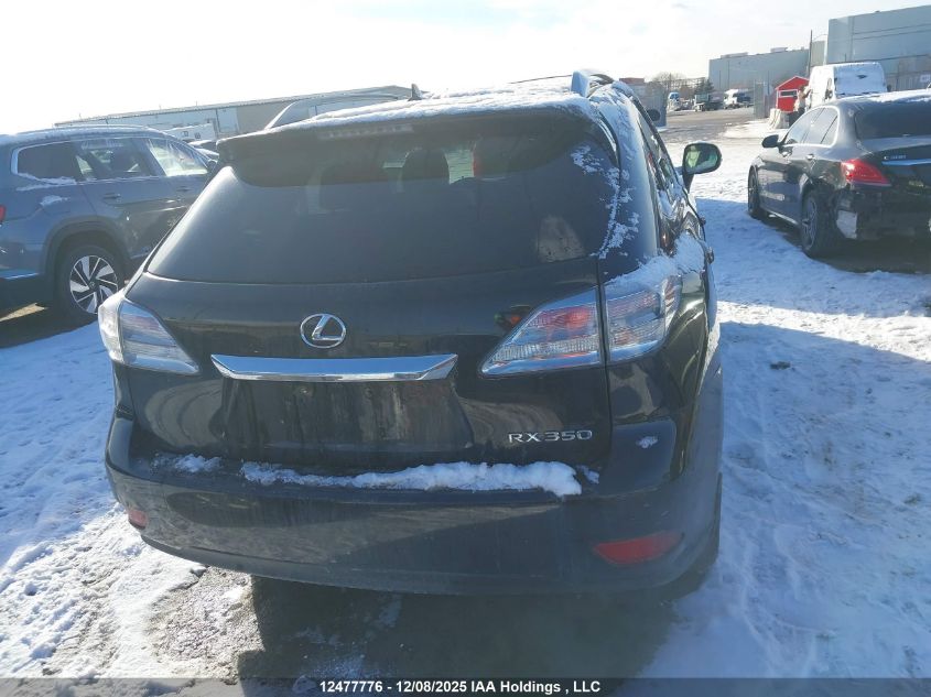 2011 Lexus Rx 350 VIN: 2T2BK1BA4BC107023 Lot: 12477776