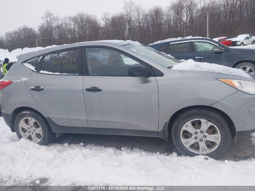 2013 Hyundai Tucson Gl VIN: KM8JTCAC2DU738723 Lot: 12477778