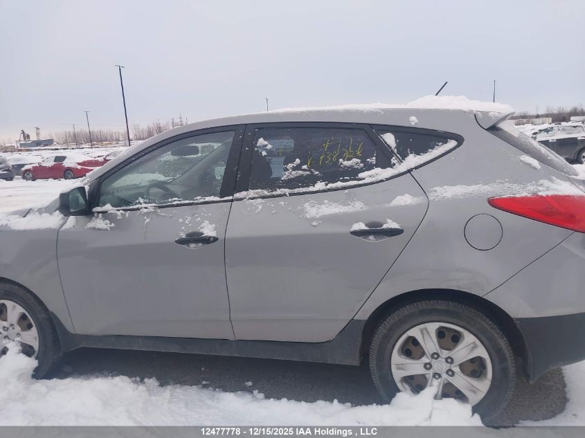 2013 Hyundai Tucson Gl VIN: KM8JTCAC2DU738723 Lot: 12477778