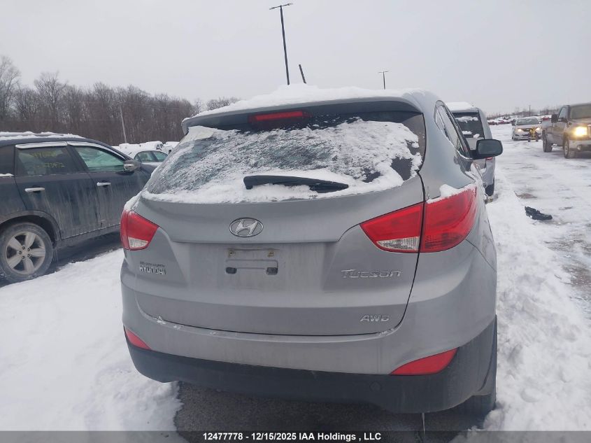 2013 Hyundai Tucson Gl VIN: KM8JTCAC2DU738723 Lot: 12477778