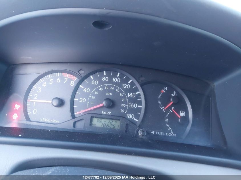 2005 Toyota Corolla Ce/Le/Sport VIN: 2T1BR32E45C900616 Lot: 12477782