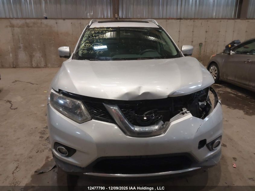2014 Nissan Rogue S/Sl/Sv VIN: 5N1AT2MM1EC848734 Lot: 12477790