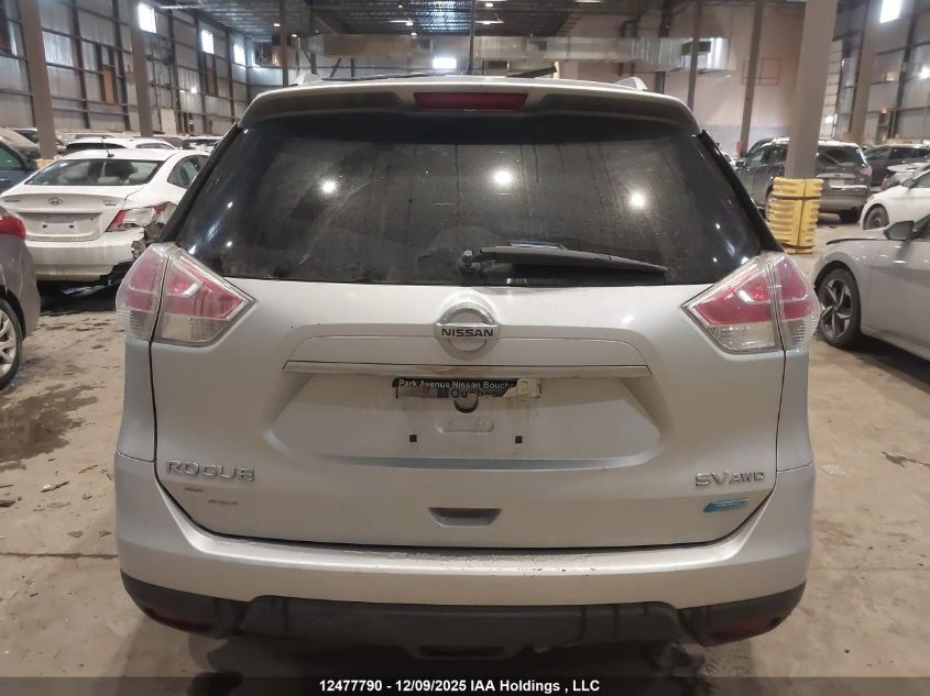 2014 Nissan Rogue S/Sl/Sv VIN: 5N1AT2MM1EC848734 Lot: 12477790