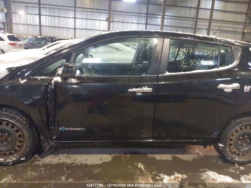 2016 Nissan Leaf Sv/Sl VIN: 1N4BZ0CP8GC306742 Lot: 12477795
