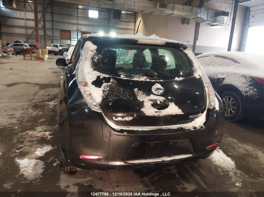 2016 Nissan Leaf Sv/Sl VIN: 1N4BZ0CP8GC306742 Lot: 12477795