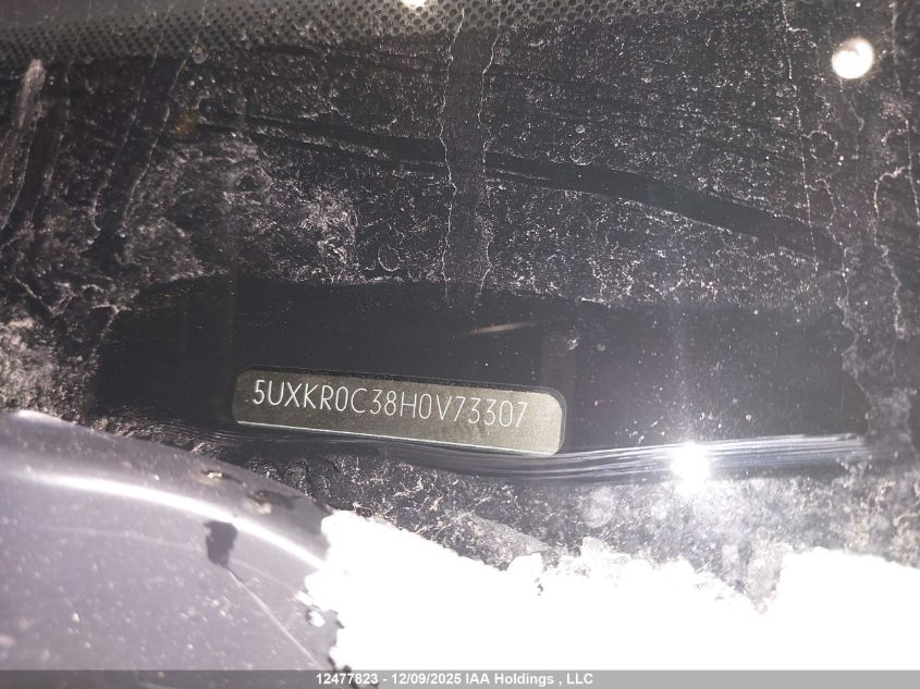 2017 BMW X5 xDrive35I VIN: 5UXKR0C38H0V73307 Lot: 12477823