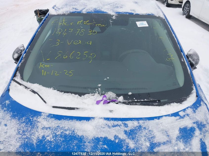 2023 Nissan Versa Sr VIN: 3N1CN8FV4PL866252 Lot: 12477830