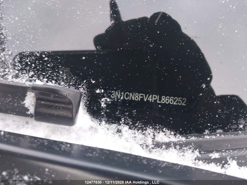 2023 Nissan Versa Sr VIN: 3N1CN8FV4PL866252 Lot: 12477830