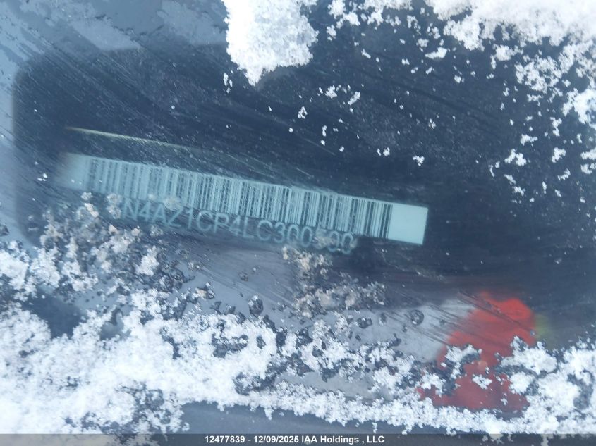 2020 Nissan Leaf Sv VIN: 1N4AZ1CP4LC300500 Lot: 12477839