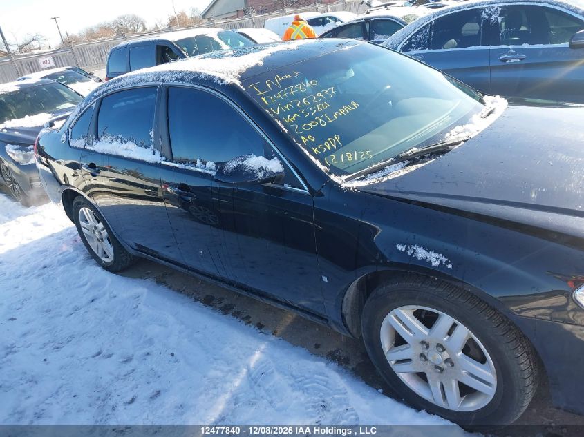 2008 Chevrolet Impala VIN: 2G1WT58K989262937 Lot: 12477840