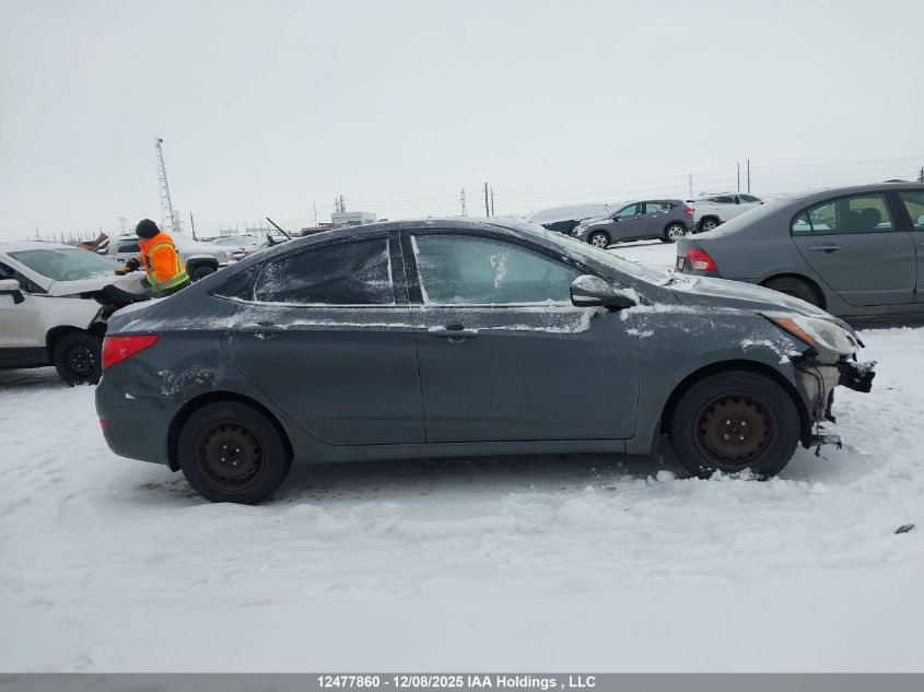 2012 Hyundai Accent Gls VIN: KMHCU4AE7CU227911 Lot: 12477860