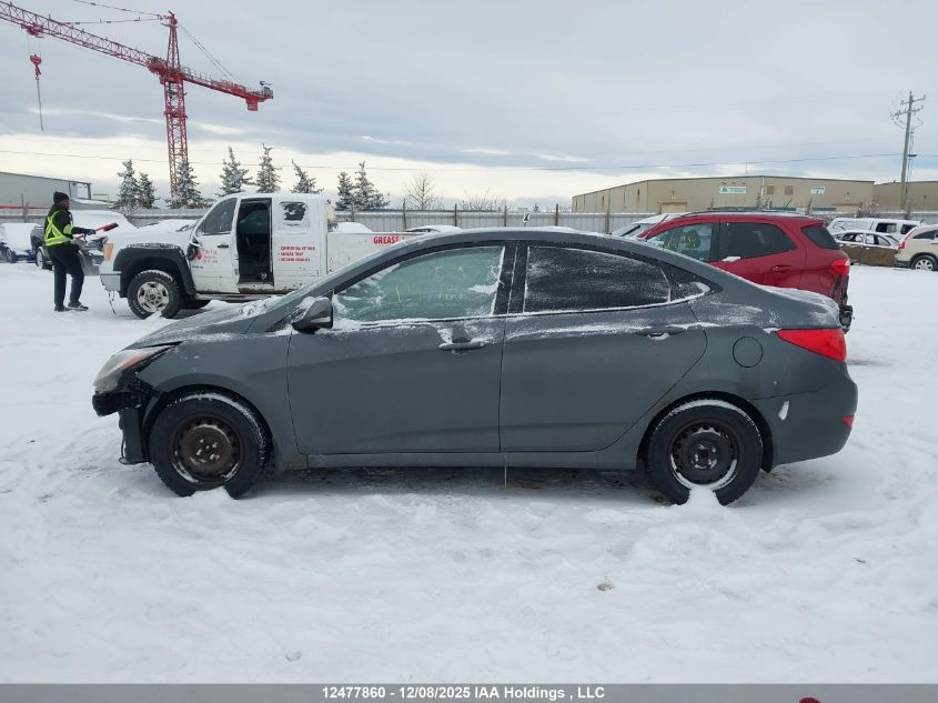 2012 Hyundai Accent Gls VIN: KMHCU4AE7CU227911 Lot: 12477860