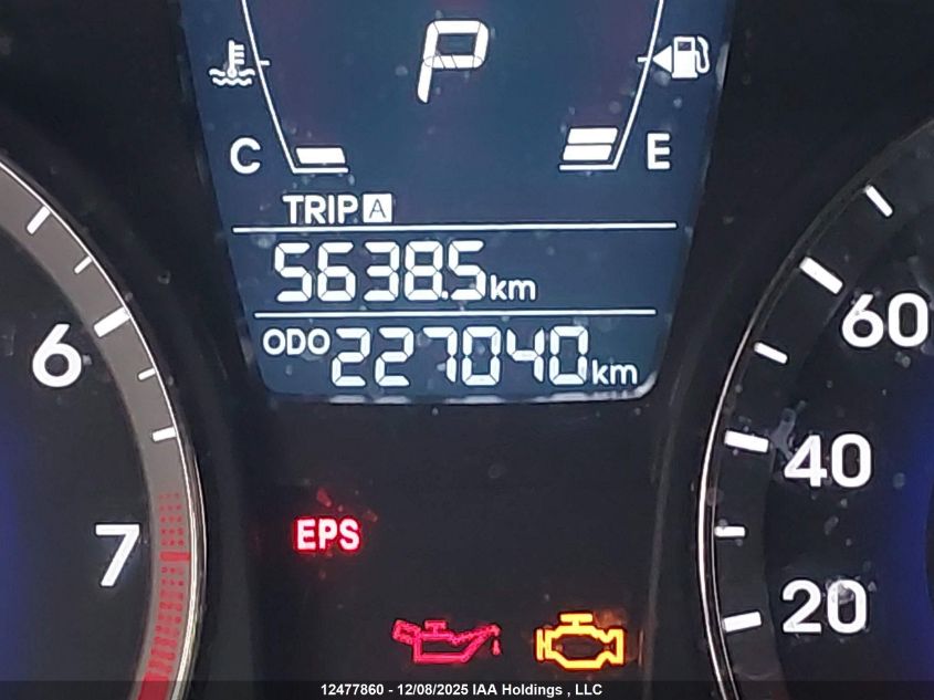 2012 Hyundai Accent Gls VIN: KMHCU4AE7CU227911 Lot: 12477860