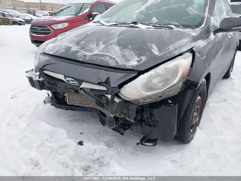 2012 Hyundai Accent Gls VIN: KMHCU4AE7CU227911 Lot: 12477860