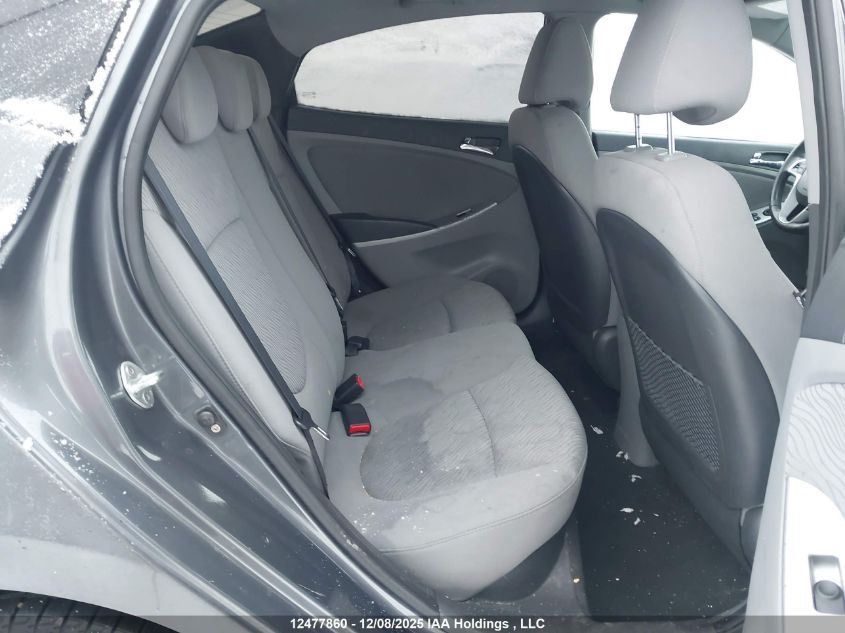 2012 Hyundai Accent Gls VIN: KMHCU4AE7CU227911 Lot: 12477860