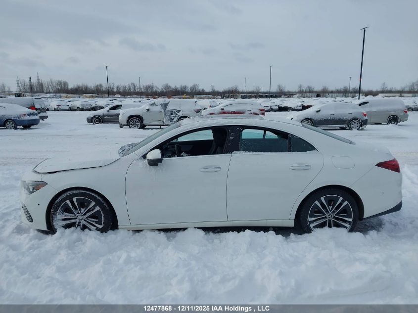 2025 Mercedes-Benz Cla 250 4Matic VIN: W1K5J4HB5SN536969 Lot: 12477868