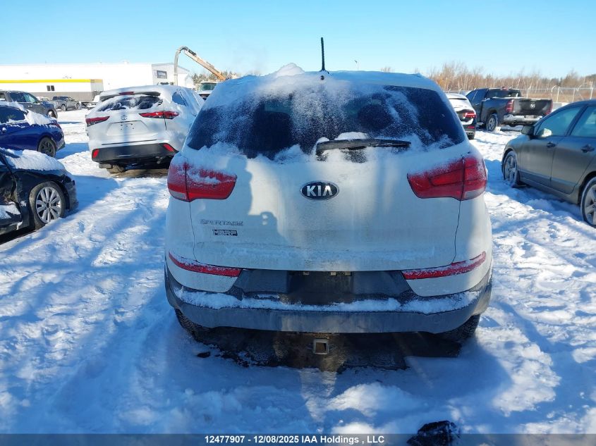 2016 Kia Sportage Lx VIN: KNDPB3AC2G7860003 Lot: 12477907