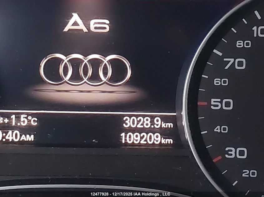 2017 Audi A6 Premium VIN: WAUF8AFC1HN094377 Lot: 12477928