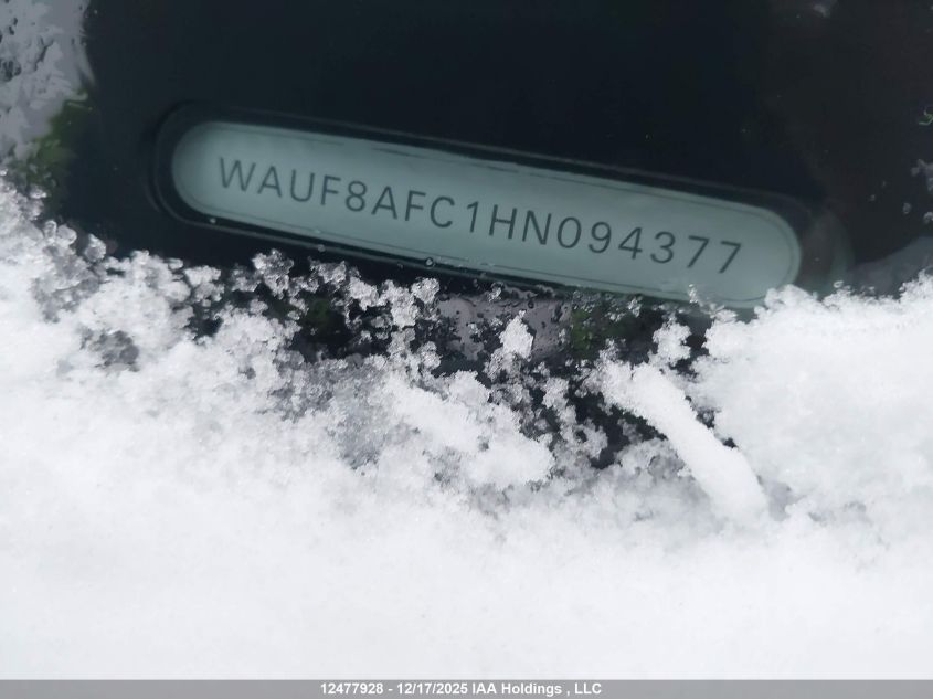 2017 Audi A6 Premium VIN: WAUF8AFC1HN094377 Lot: 12477928