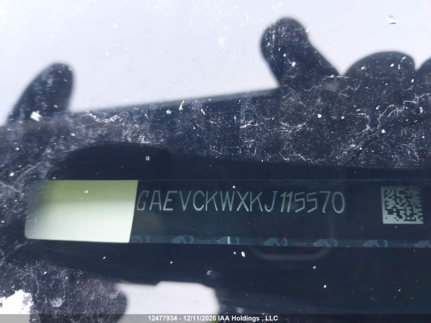 2019 Buick Enclave VIN: 5GAEVCKWXKJ115570 Lot: 12477934