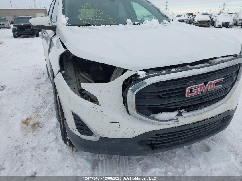 2018 GMC Terrain Sle VIN: 3GKALTEV9JL147976 Lot: 12477940