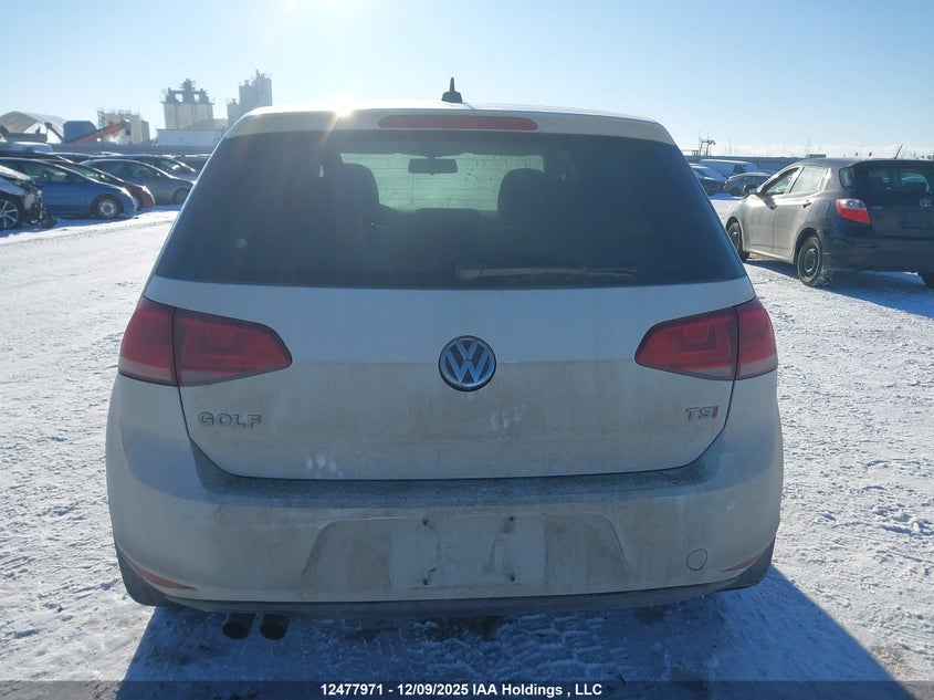 2017 Volkswagen Golf S/Wolfsburg/Se/Sel VIN: 3VW217AU8HM038730 Lot: 12477971