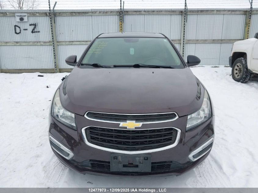 2015 Chevrolet Cruze Lt VIN: 1G1PE5SB1F7244731 Lot: 12477973
