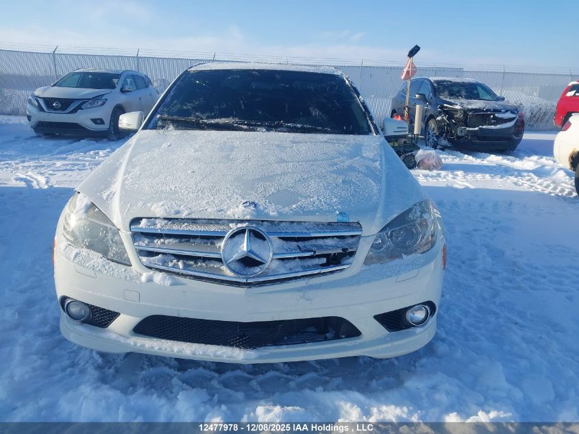 2010 Mercedes-Benz C 300 4Matic VIN: WDDGF8BB8AF379537 Lot: 12477978