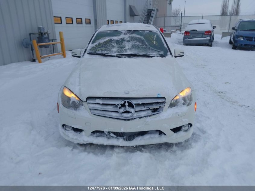 2010 Mercedes-Benz C 300 4Matic VIN: WDDGF8BB8AF379537 Lot: 12477978