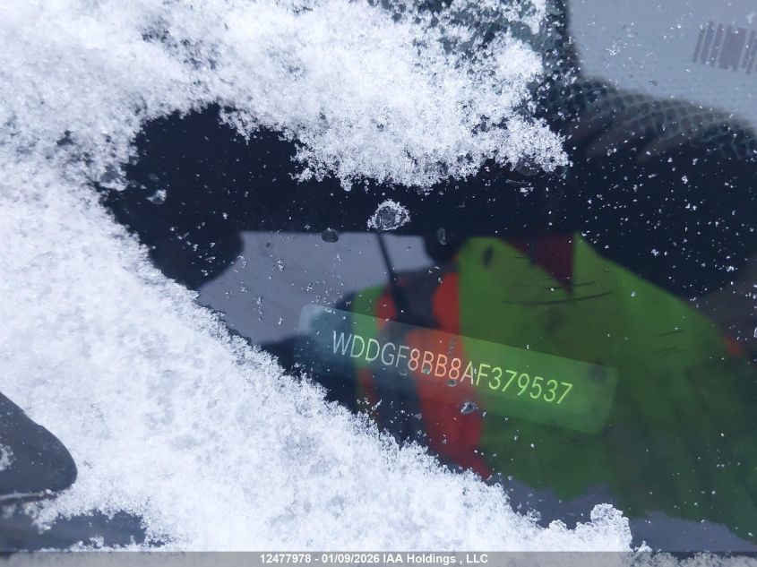 2010 Mercedes-Benz C 300 4Matic VIN: WDDGF8BB8AF379537 Lot: 12477978