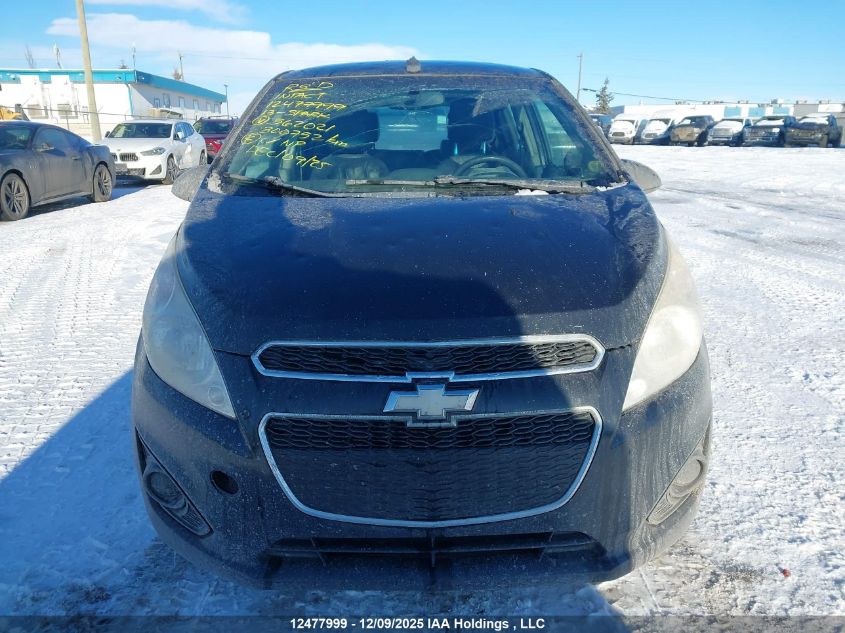 2013 Chevrolet Spark 1Lt Auto VIN: KL8CD6S93DC562021 Lot: 12477999