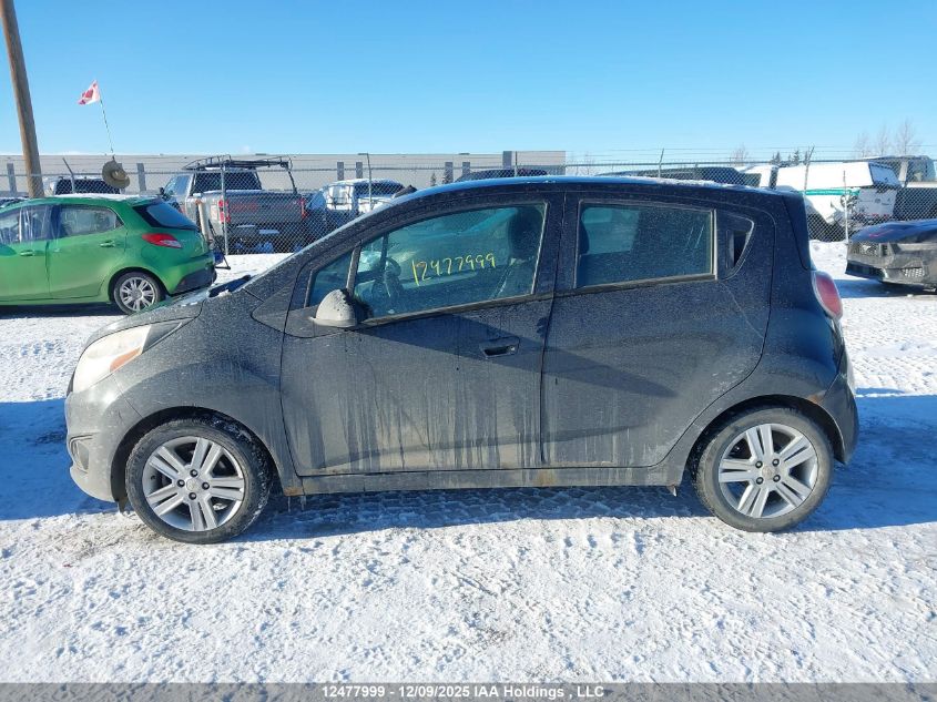 2013 Chevrolet Spark 1Lt Auto VIN: KL8CD6S93DC562021 Lot: 12477999