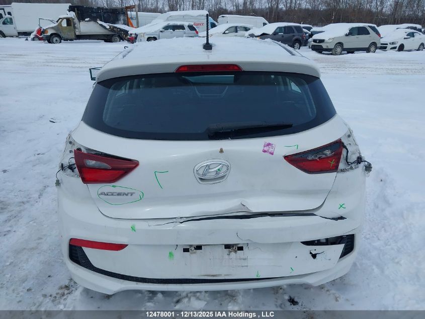 2019 Hyundai Accent Preferred VIN: 3KPC25A34KE081933 Lot: 12478001