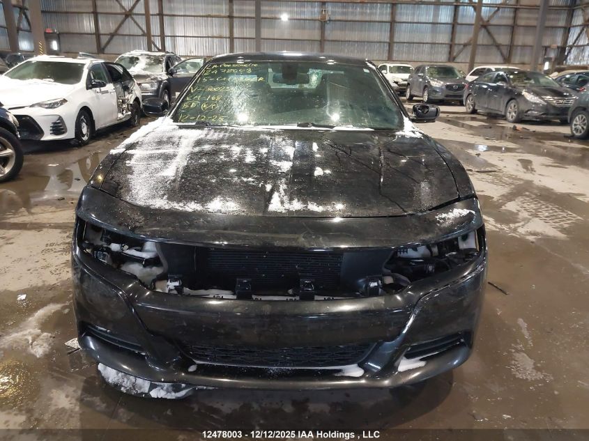 2015 Dodge Charger Sxt VIN: 2C3CDXHG7FH800234 Lot: 12478003