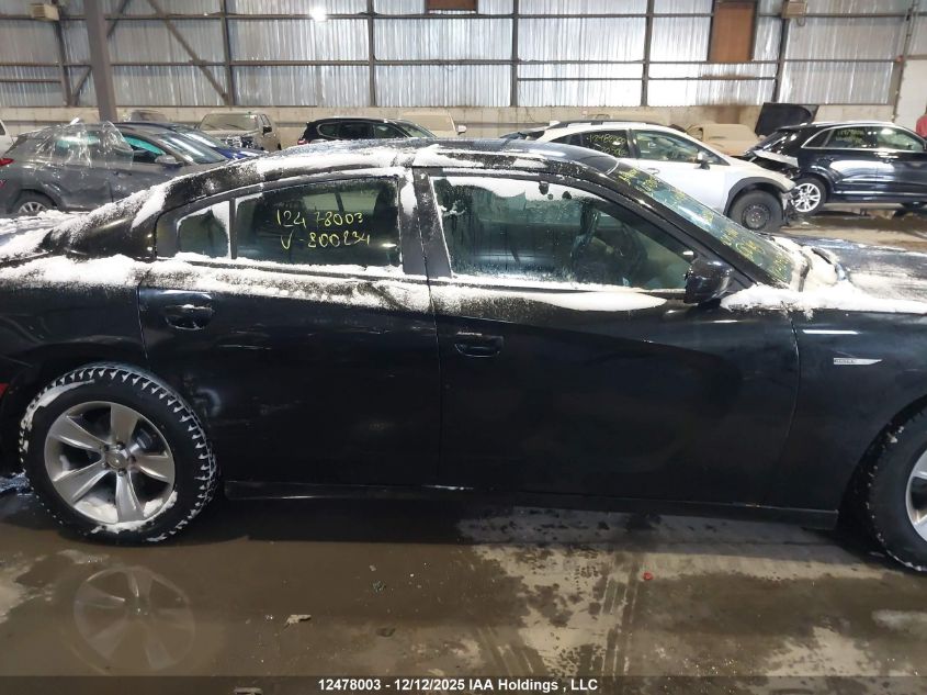 2015 Dodge Charger Sxt VIN: 2C3CDXHG7FH800234 Lot: 12478003