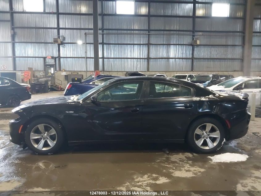 2015 Dodge Charger Sxt VIN: 2C3CDXHG7FH800234 Lot: 12478003