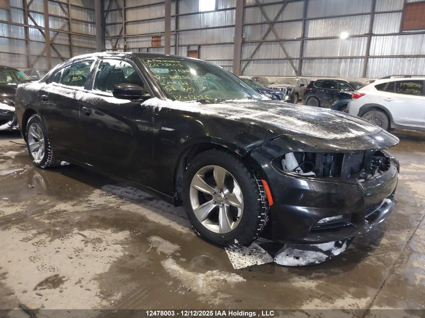 2015 Dodge Charger Sxt VIN: 2C3CDXHG7FH800234 Lot: 12478003