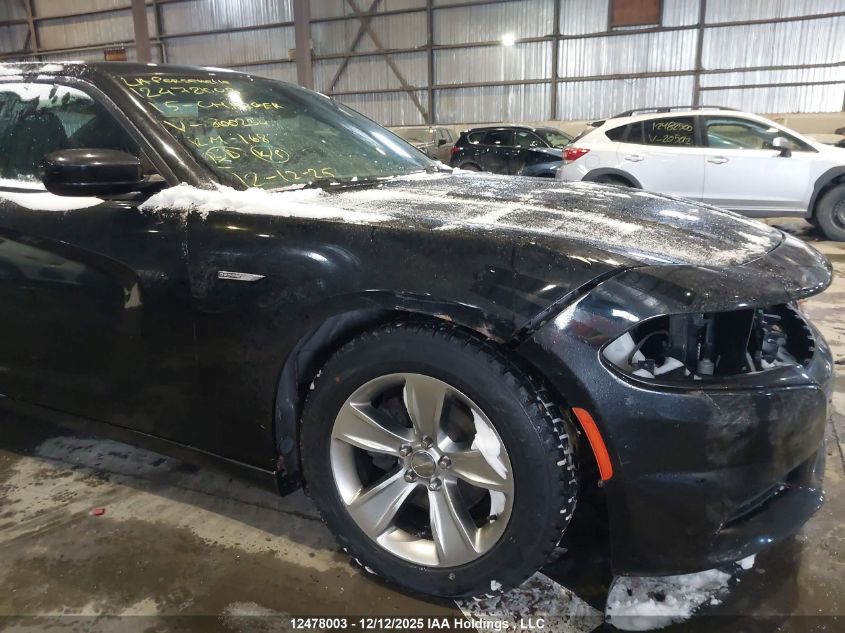 2015 Dodge Charger Sxt VIN: 2C3CDXHG7FH800234 Lot: 12478003