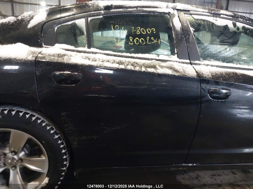 2015 Dodge Charger Sxt VIN: 2C3CDXHG7FH800234 Lot: 12478003