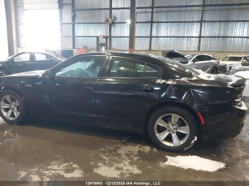 2015 Dodge Charger Sxt VIN: 2C3CDXHG7FH800234 Lot: 12478003