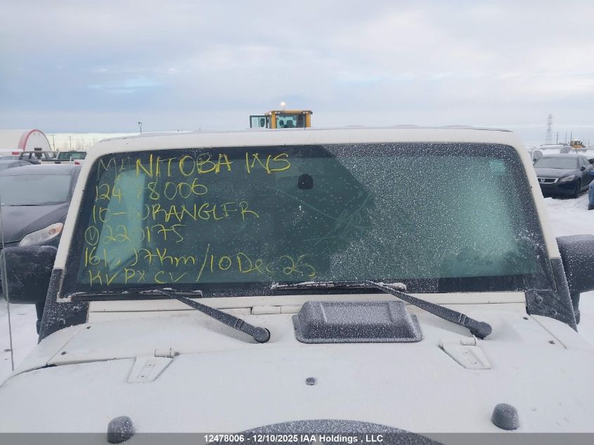 2010 Jeep Wrangler Sahara VIN: 1J4AA5D1XAL220175 Lot: 12478006