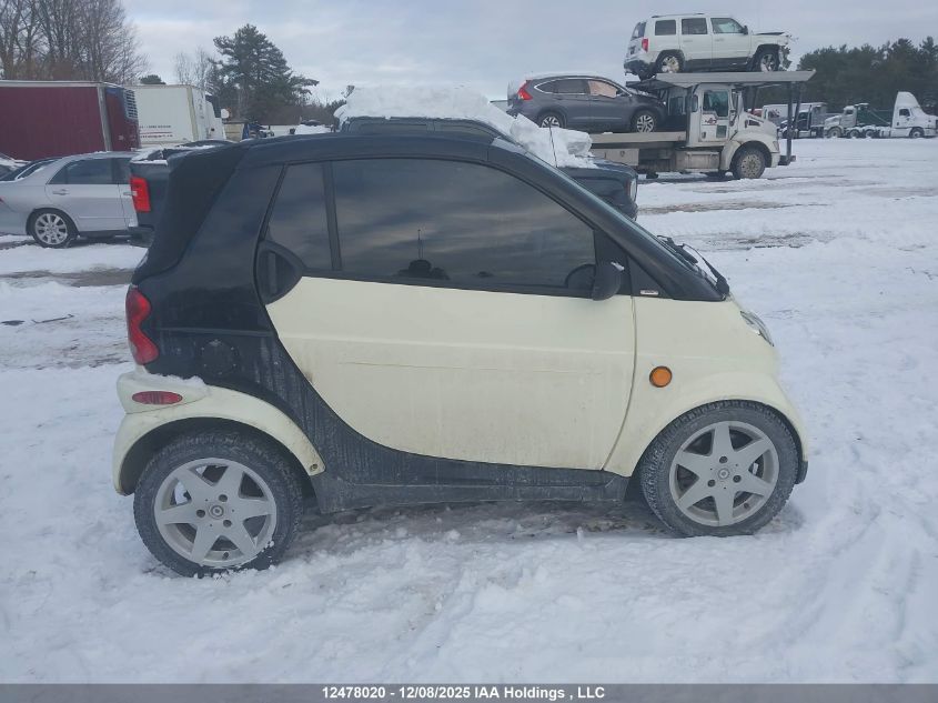 2006 Smart Fortwo VIN: WMEAK00F66J299016 Lot: 12478020
