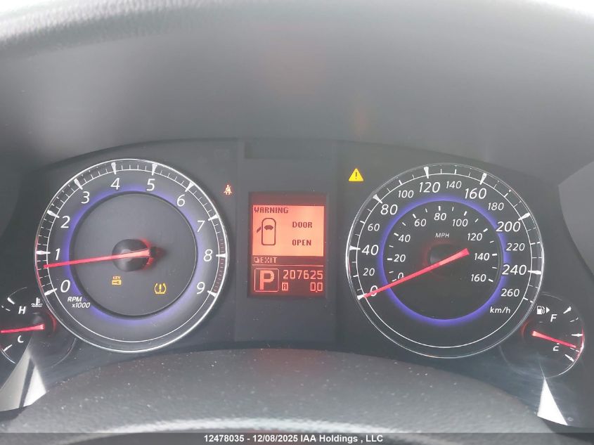 2010 Infiniti Ex35 Journey VIN: JN1AJ0HR0AM750693 Lot: 12478035